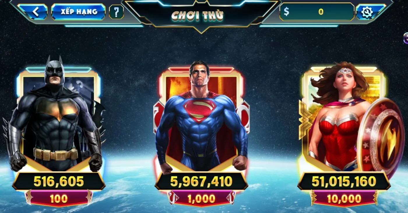 4 mẹo chơi nổ hũ Justice League tại Maxclub cực kỳ hiệu quả